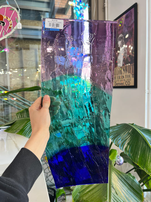 Mesmerizing Mermaid COGW by Monarch Glass Sheet Glass Colorado Glass Works 18x7.5in (MA-07140909)