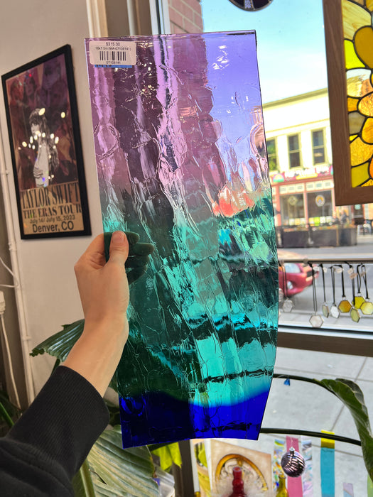 Mesmerizing Mermaid COGW by Monarch Glass Sheet Glass Colorado Glass Works