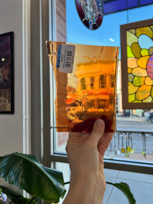 Sedona Sunrise COGW by Monarch Glass Sheet Glass Colorado Glass Works