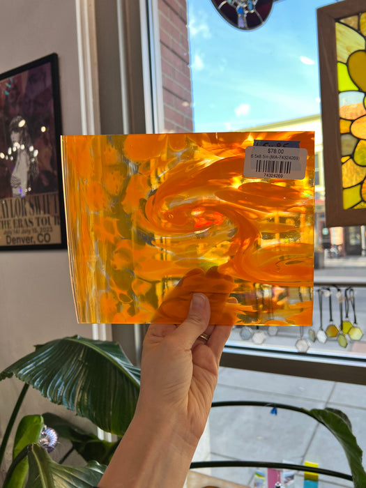 The Big Cheese COGW by Monarch Glass Sheet Glass Colorado Glass Works