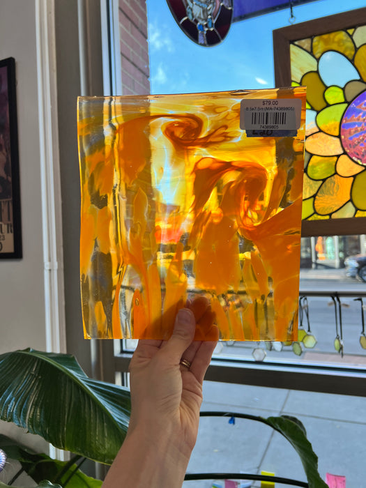 The Big Cheese COGW by Monarch Glass Sheet Glass Colorado Glass Works