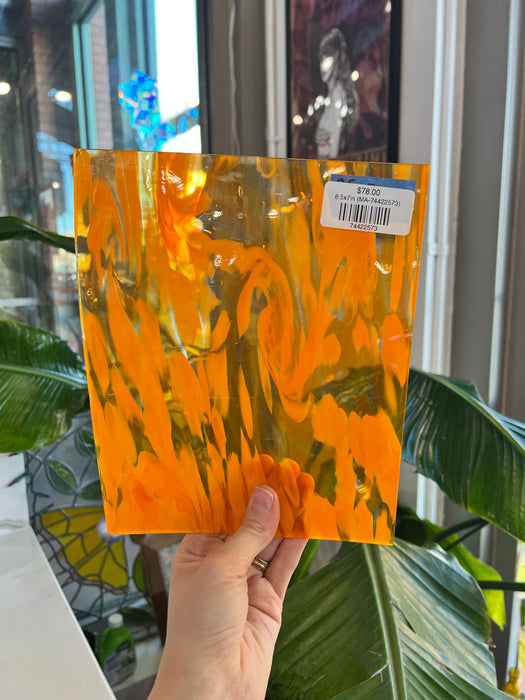 The Big Cheese COGW by Monarch Glass Sheet Glass Colorado Glass Works 8.5x7in (MA-74422573)