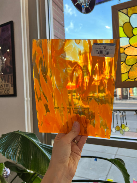 The Big Cheese COGW by Monarch Glass Sheet Glass Colorado Glass Works