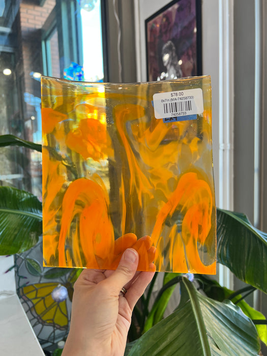 The Big Cheese COGW by Monarch Glass Sheet Glass Colorado Glass Works 8x7in (MA-74258733)