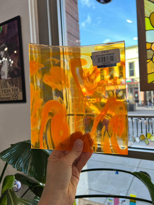 The Big Cheese COGW by Monarch Glass Sheet Glass Colorado Glass Works