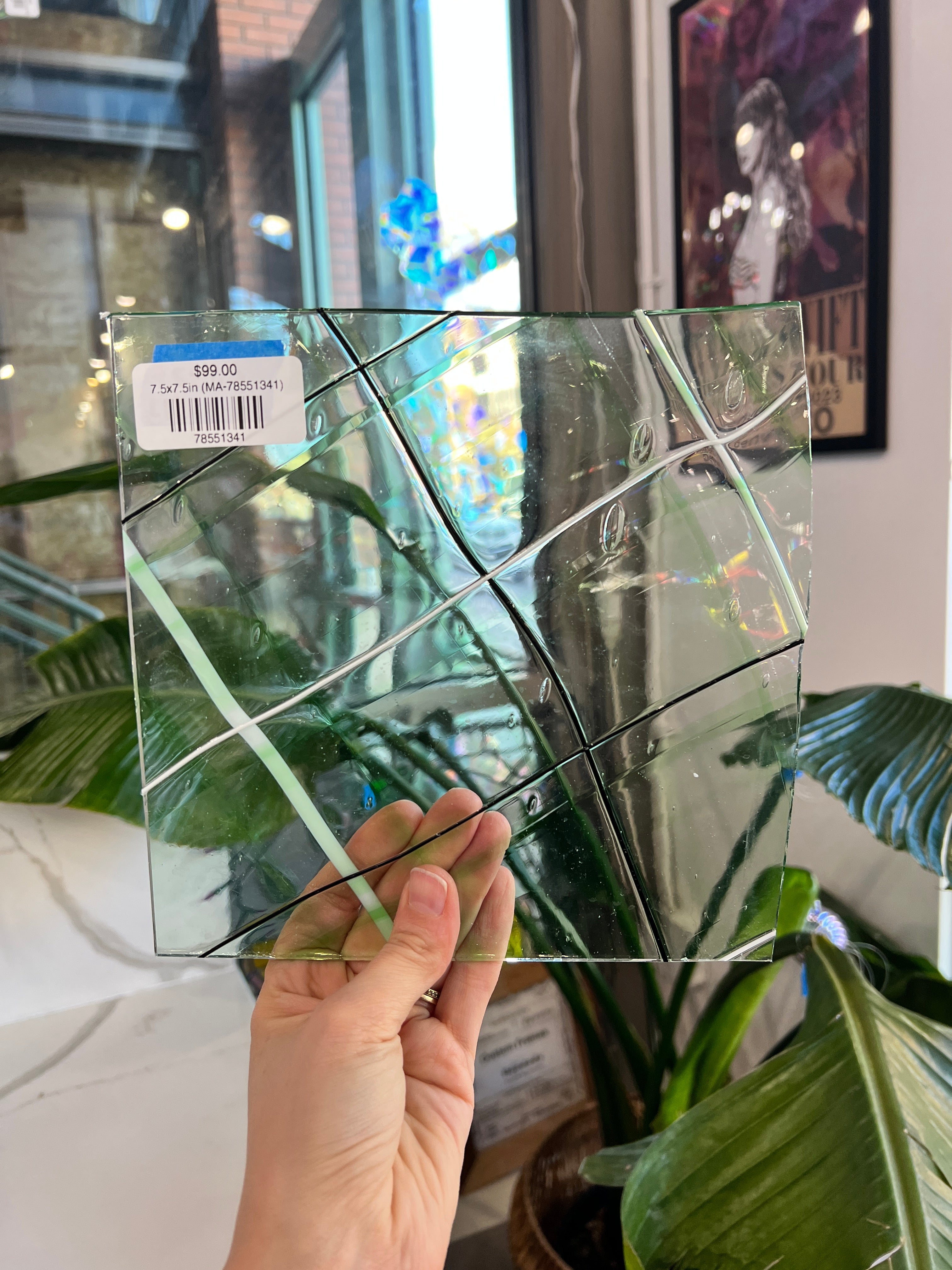 Scottie Dog COGW by Monarch Glass Sheet Glass Colorado Glass Works 7.5x7.5in (MA-78551341)