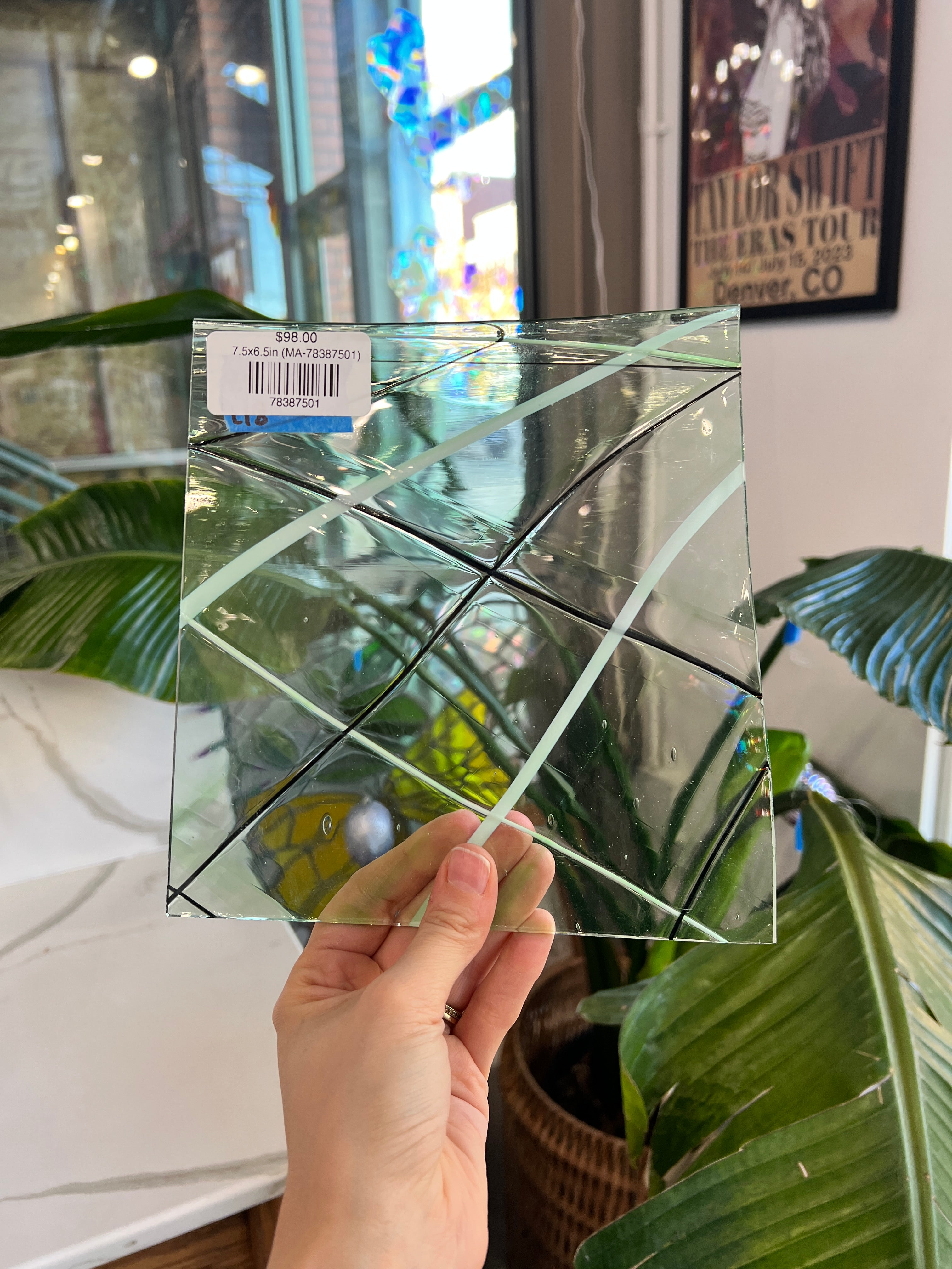 Scottie Dog COGW by Monarch Glass Sheet Glass Colorado Glass Works 7.5x6.5in (MA-78387501)