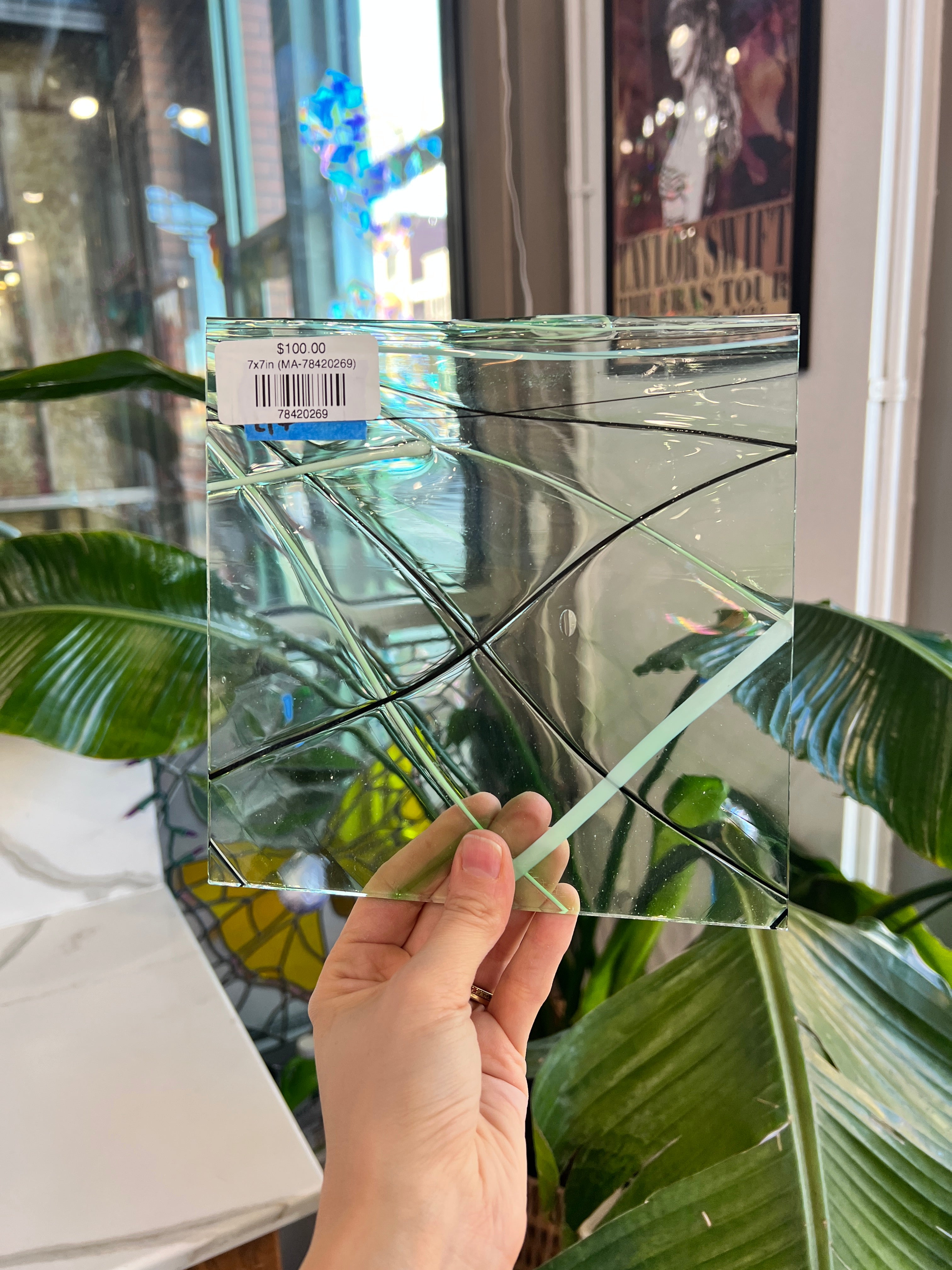 Scottie Dog COGW by Monarch Glass Sheet Glass Colorado Glass Works 7x7in (MA-78420269)