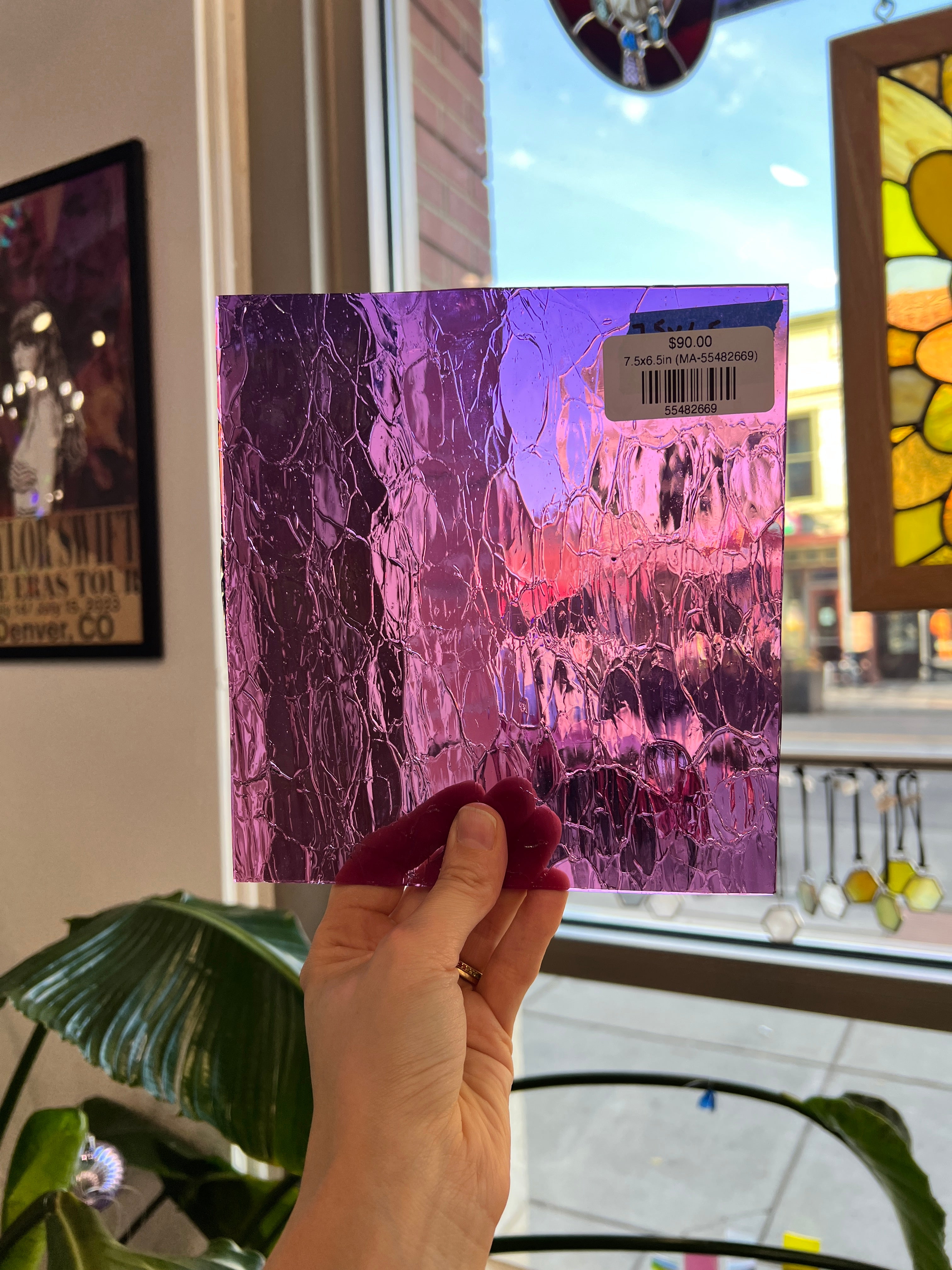 Cracked Compact COGW by Monarch Sheet Glass Colorado Glass Works