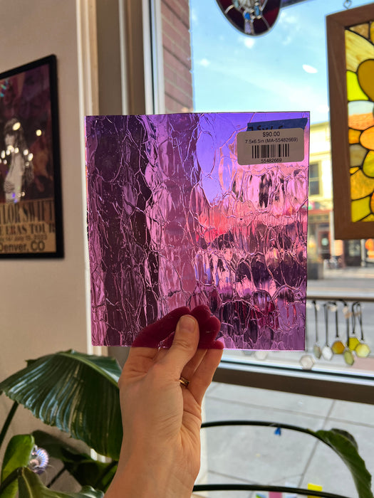 Cracked Compact COGW by Monarch Sheet Glass Colorado Glass Works