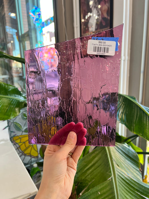 Cracked Compact COGW by Monarch Sheet Glass Colorado Glass Works 7.5x7in (MA-55515437)