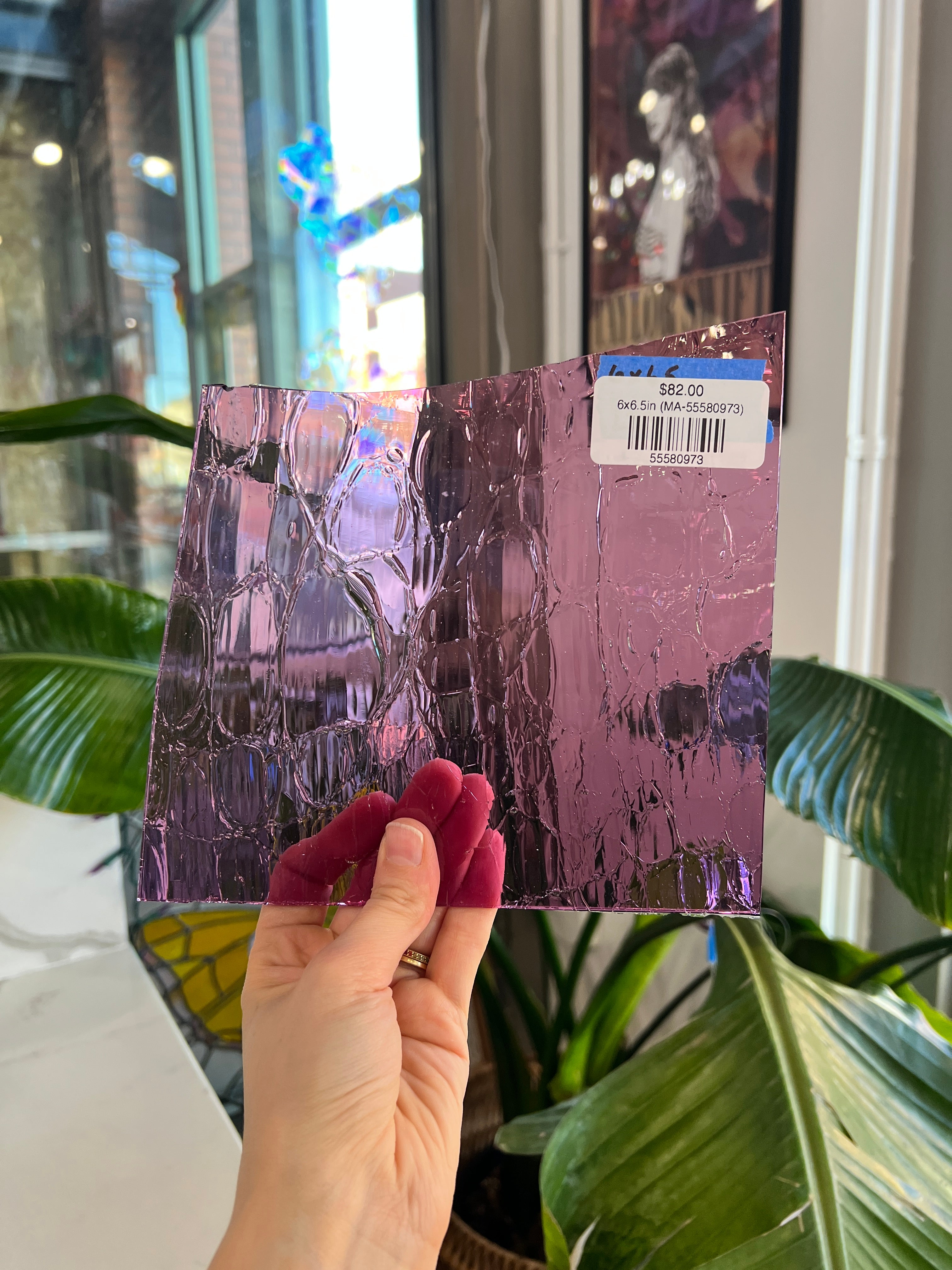 Cracked Compact COGW by Monarch Sheet Glass Colorado Glass Works 6x6.5in (MA-55580973)