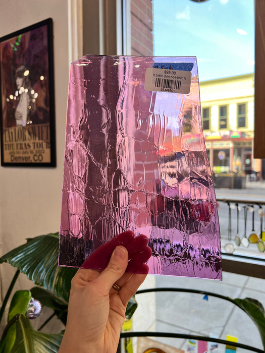 Cracked Compact COGW by Monarch Sheet Glass Colorado Glass Works 9.5x6in (MA-55449901)