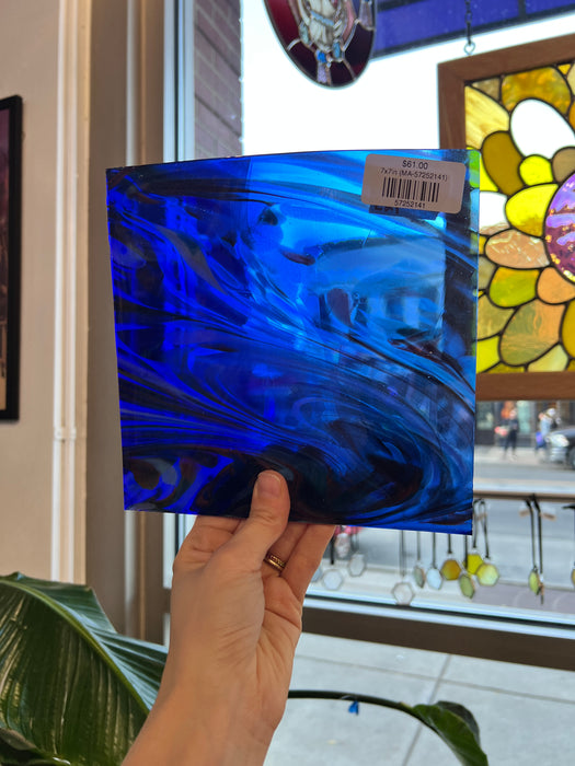 Stargaze COGW by Monarch Glass (Blue Aventurine) Sheet Glass Colorado Glassworks