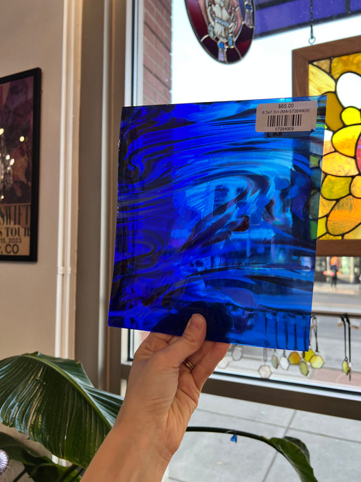 Stargaze COGW by Monarch Glass (Blue Aventurine) Sheet Glass Colorado Glassworks