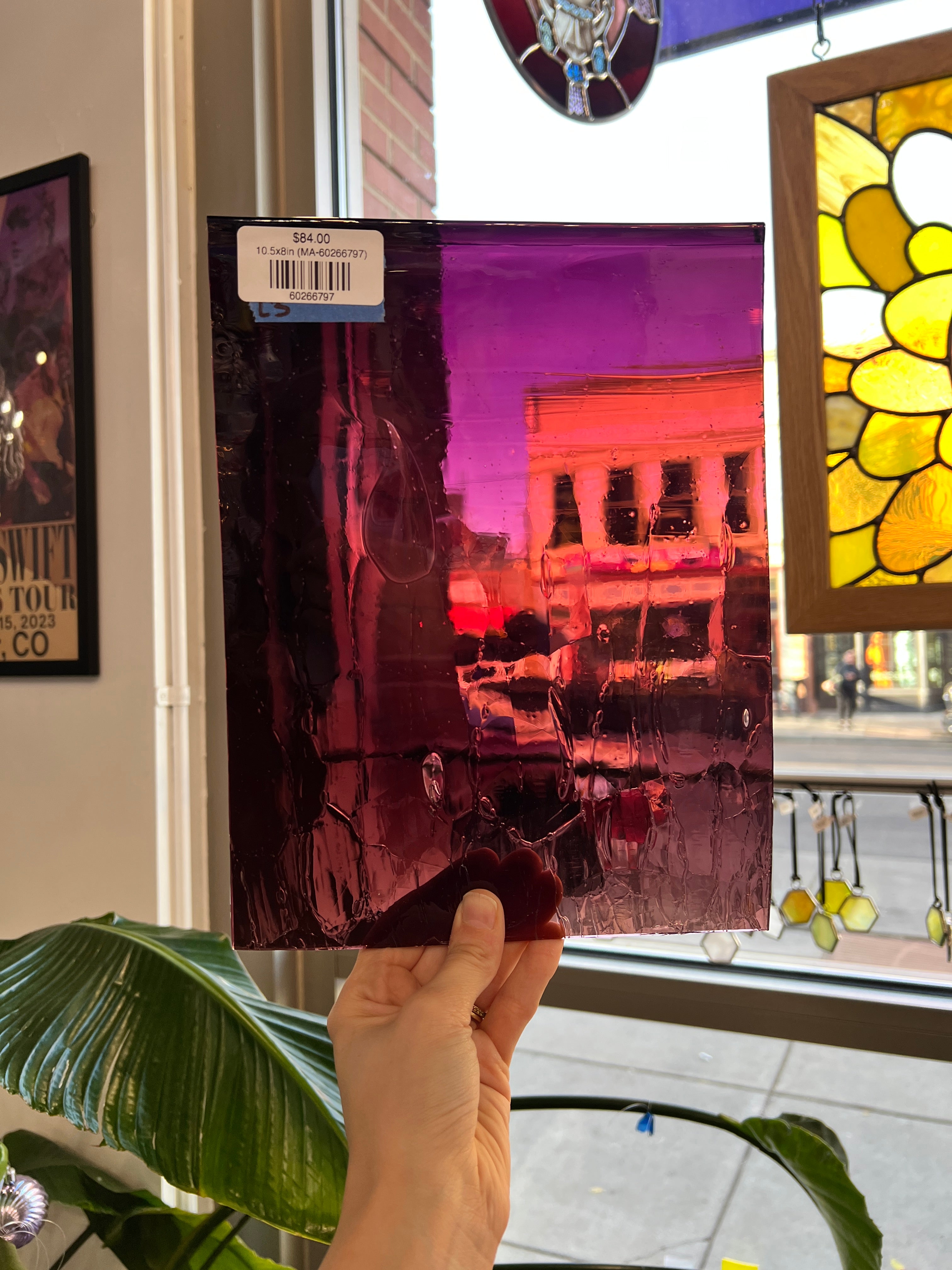 Wine Wednesday COGW by Monarch Sheet Glass Colorado Glass Works 10.5x8in (MA-60266797)