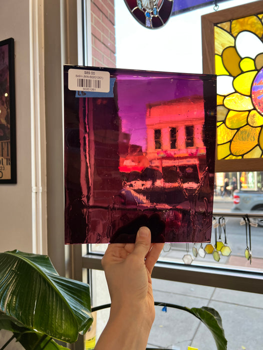 Wine Wednesday COGW by Monarch Sheet Glass Colorado Glass Works 8x9in (MA-60201261)