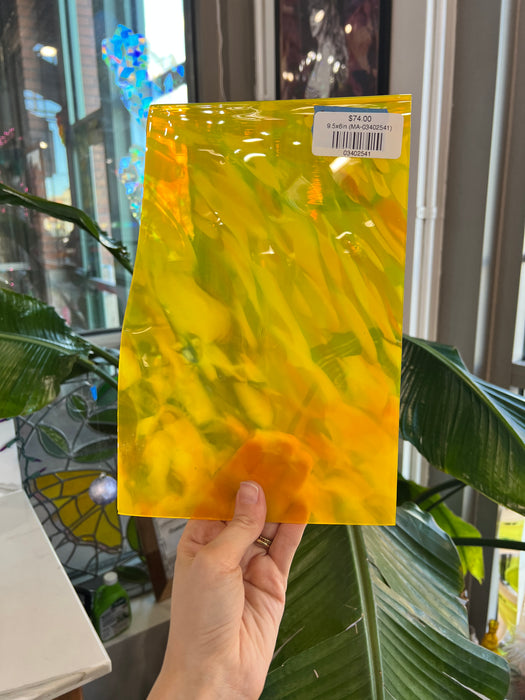 Ray of Sunshine COGW by Monarch Sheet Glass Colorado Glass Works 9.5x6in (MA-03402541)