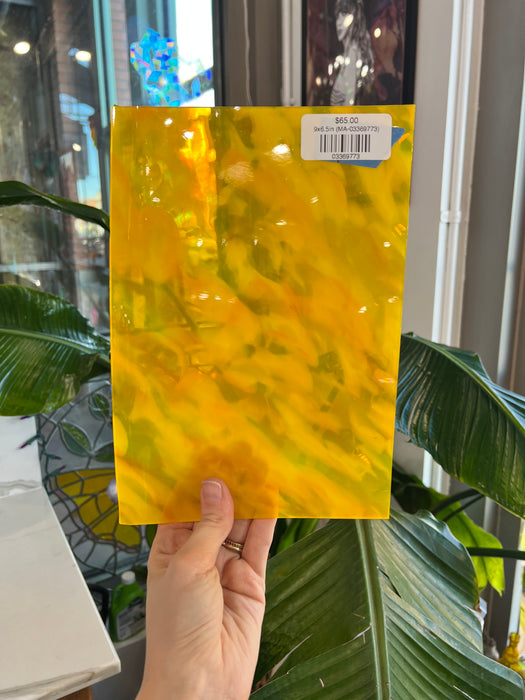 Golden Rays COGW by Monarch Sheet Glass Colorado Glass Works