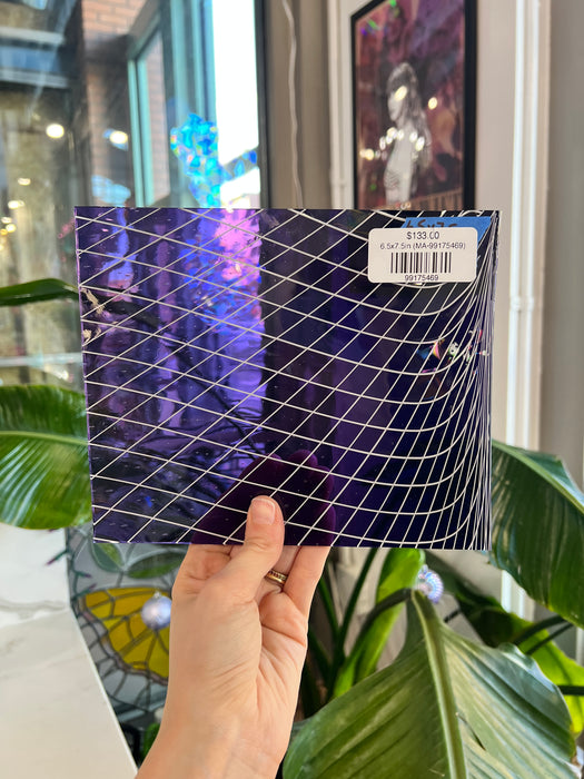 Purple Penthouse COGW by Monarch Sheet Glass Colorado Glass Works 6.5x7.5in (MA-99175469)