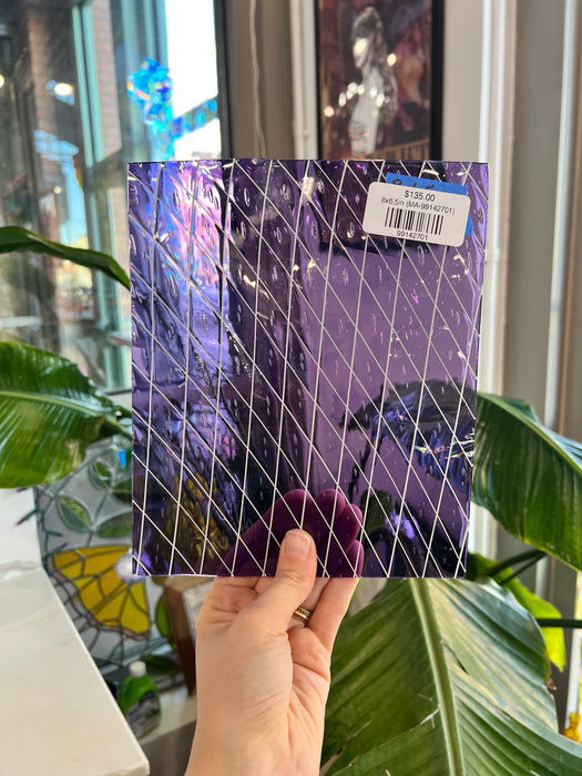 Purple Penthouse COGW by Monarch Sheet Glass Colorado Glass Works 8x6.5in (MA-99142701)