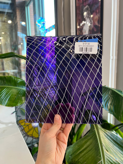 Purple Penthouse COGW by Monarch Sheet Glass Colorado Glass Works 8x7in (MA-99044397)