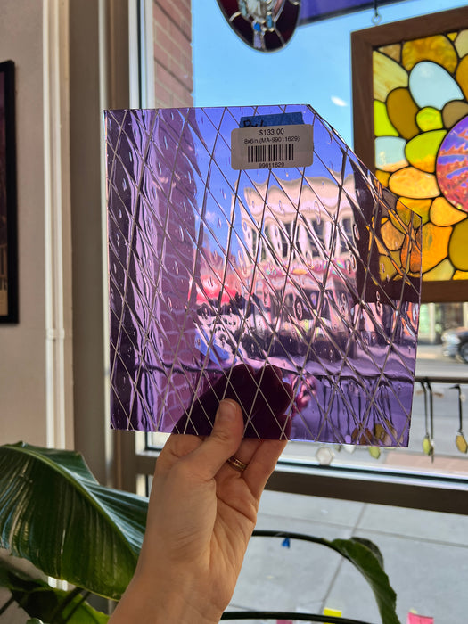 Purple Penthouse COGW by Monarch Sheet Glass Colorado Glass Works