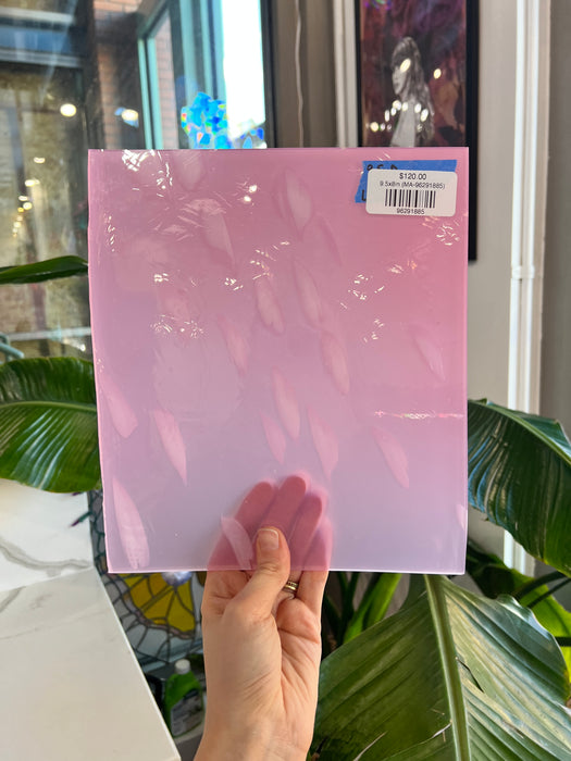 Signed with Love COGW by Monarch Glass Sheet Glass Colorado Glass Works 9.5x8in (MA-96291885)