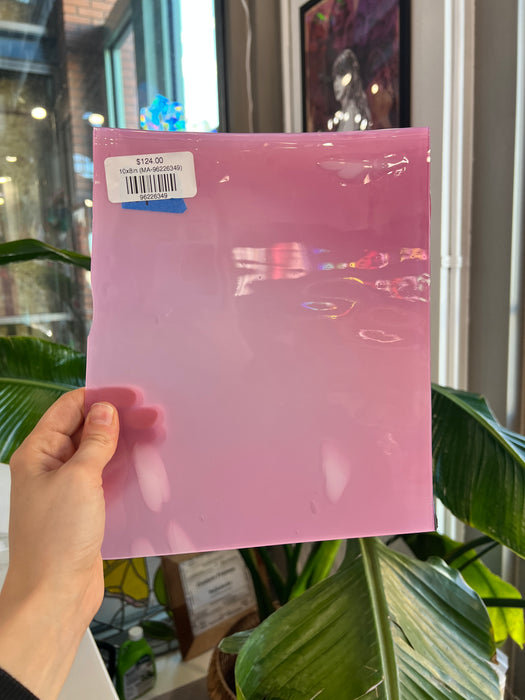 Signed with Love COGW by Monarch Glass Sheet Glass Colorado Glass Works