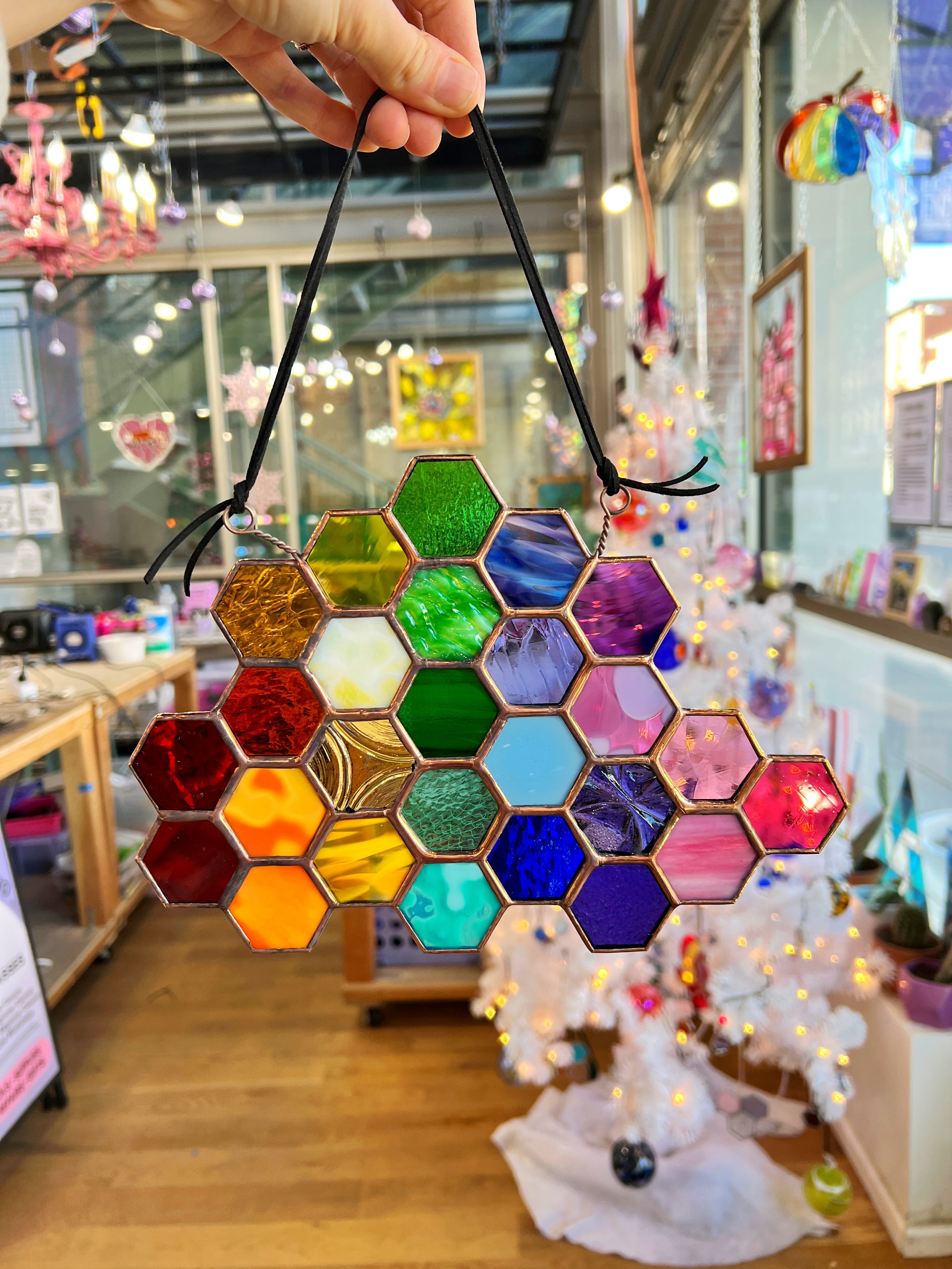 Made To Order Honeycomb Suncatcher