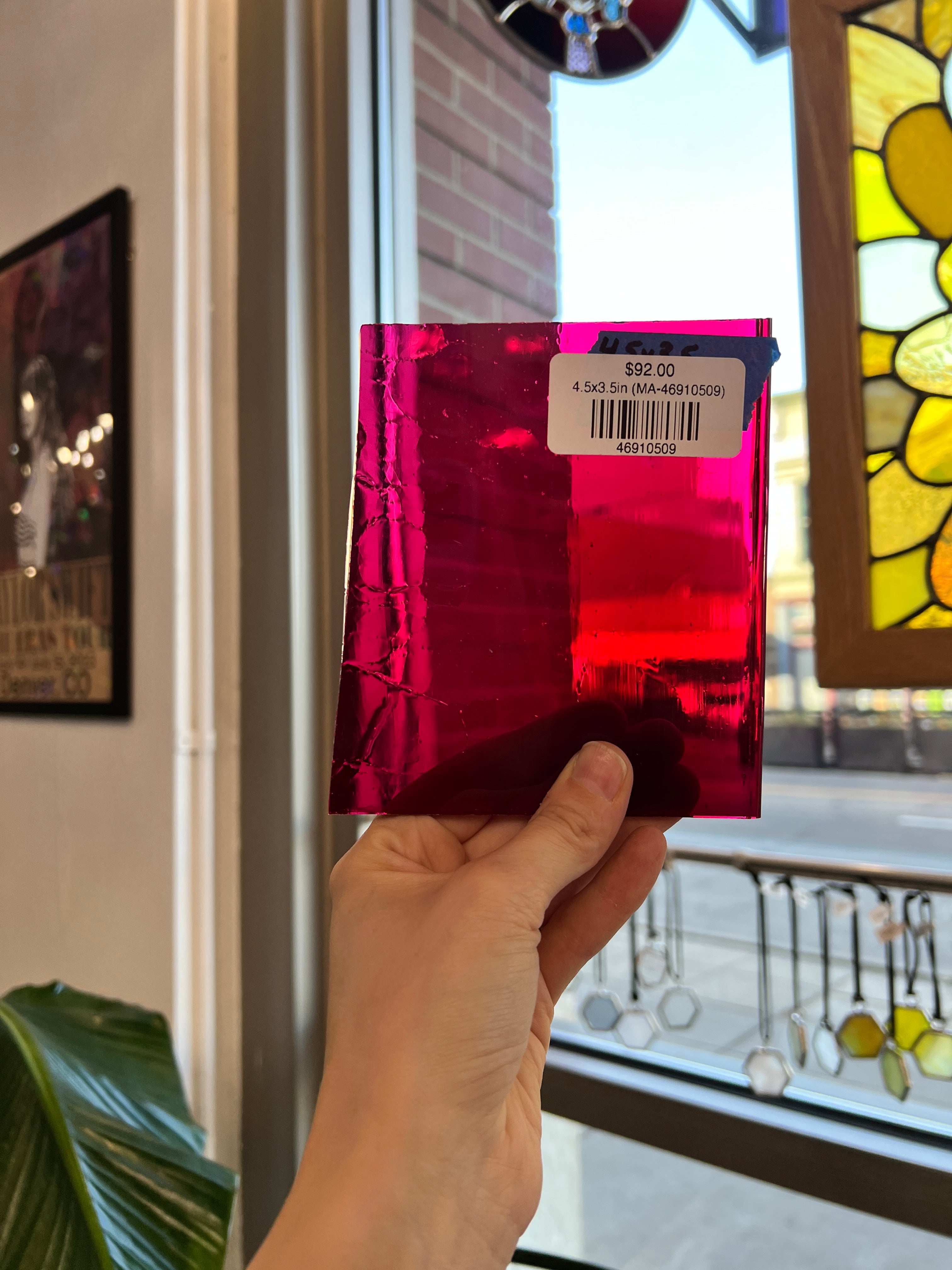 Miami Mami COGW by Monarch Glass Sheet Glass Colorado Glass Works 4.5x3.5in (MA-46910509)