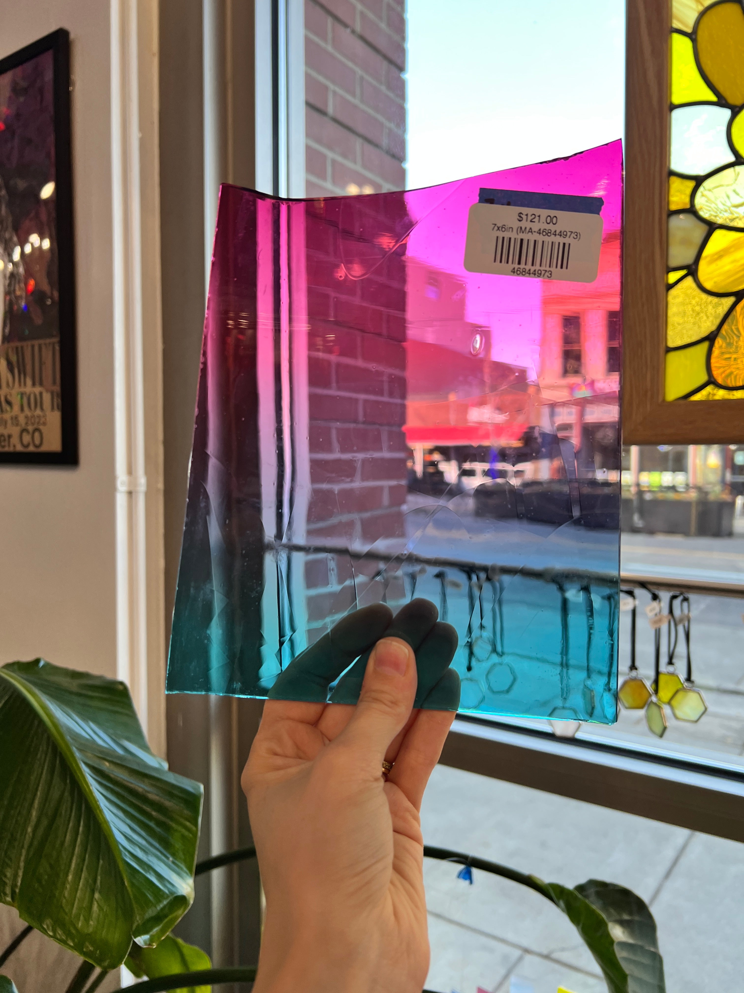 Miami Mami COGW by Monarch Glass Sheet Glass Colorado Glass Works