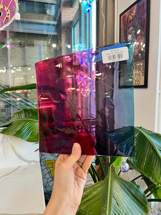 Miami Mami COGW by Monarch Glass Sheet Glass Colorado Glass Works 8x8in (MA-46812205)