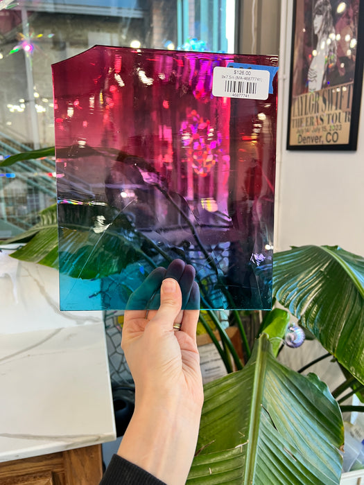 Miami Mami COGW by Monarch Glass Sheet Glass Colorado Glass Works 9x7.5in (MA-46877741)