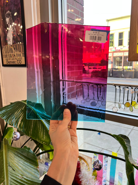 Miami Mami COGW by Monarch Glass Sheet Glass Colorado Glass Works