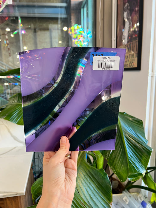 Disco Dreamin' COGW by Monarch Sheet Glass Colorado Glass Works 7.5x7in (MA-47459629)