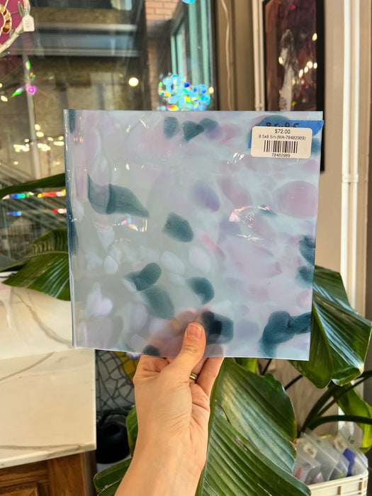 Pastel Pebbles COGW by Monarch Sheet Glass Colorado Glass Works 8.5x8.5in (MA-78482989)