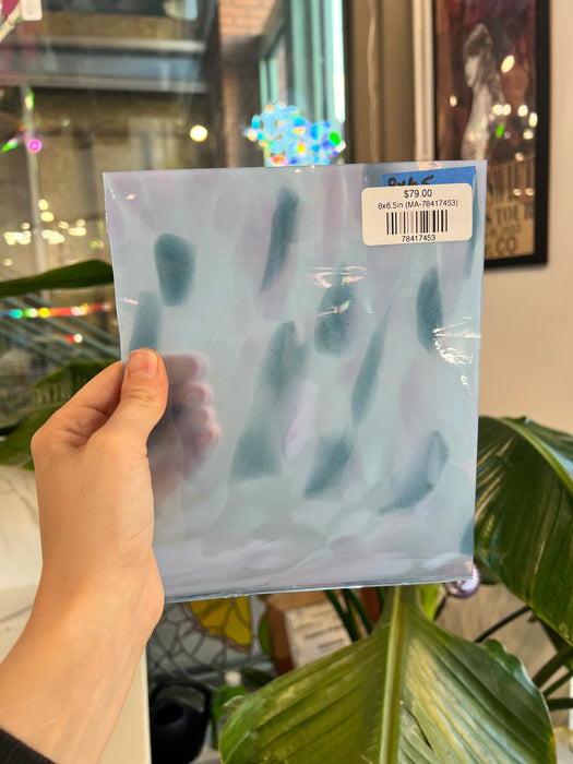 Pastel Pebbles COGW by Monarch Sheet Glass Colorado Glass Works 8x6.5in (MA-78417453)