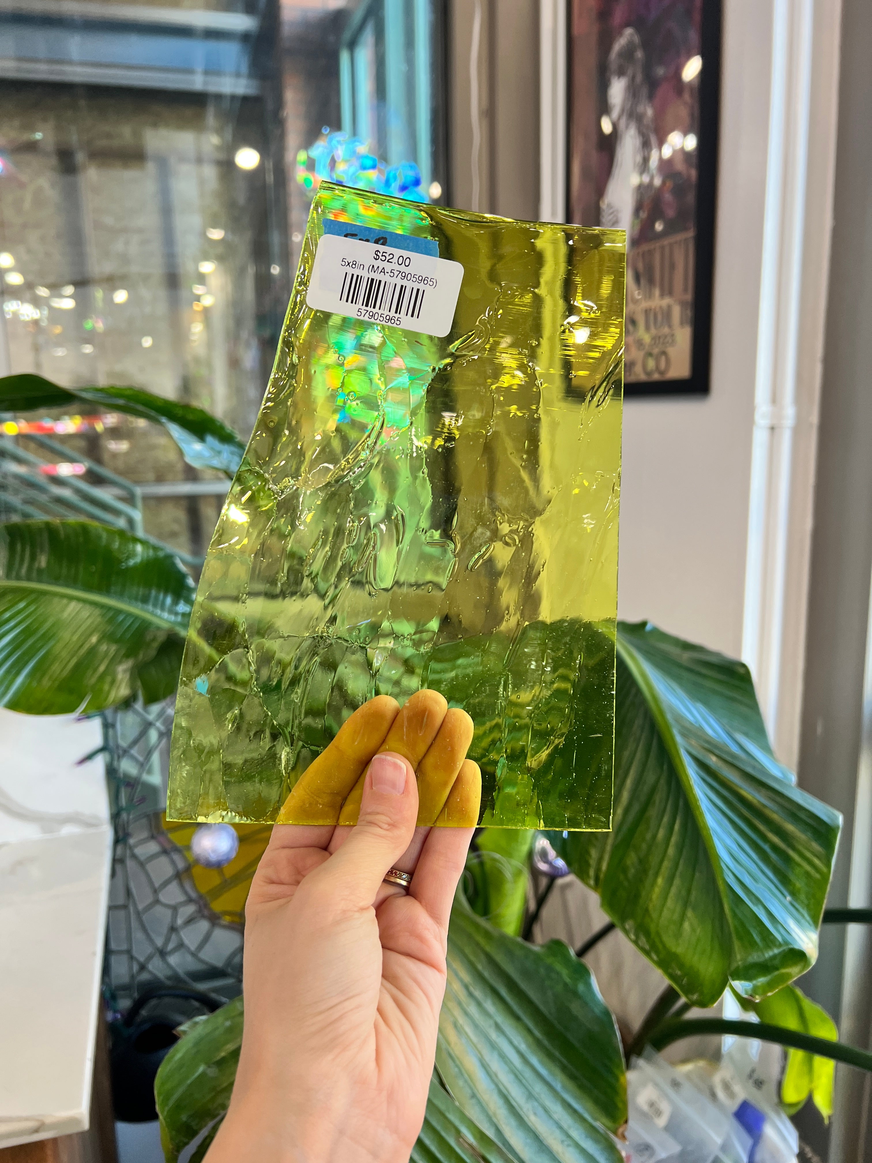 Lemoncello COGW by Monarch Sheet Glass Colorado Glass Works 5x8in (MA-57905965)