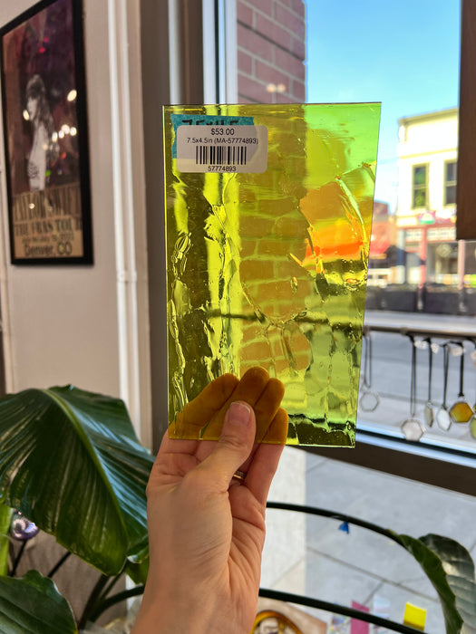 Lemoncello COGW by Monarch Sheet Glass Colorado Glass Works 8.5x5in (MA-58004269)