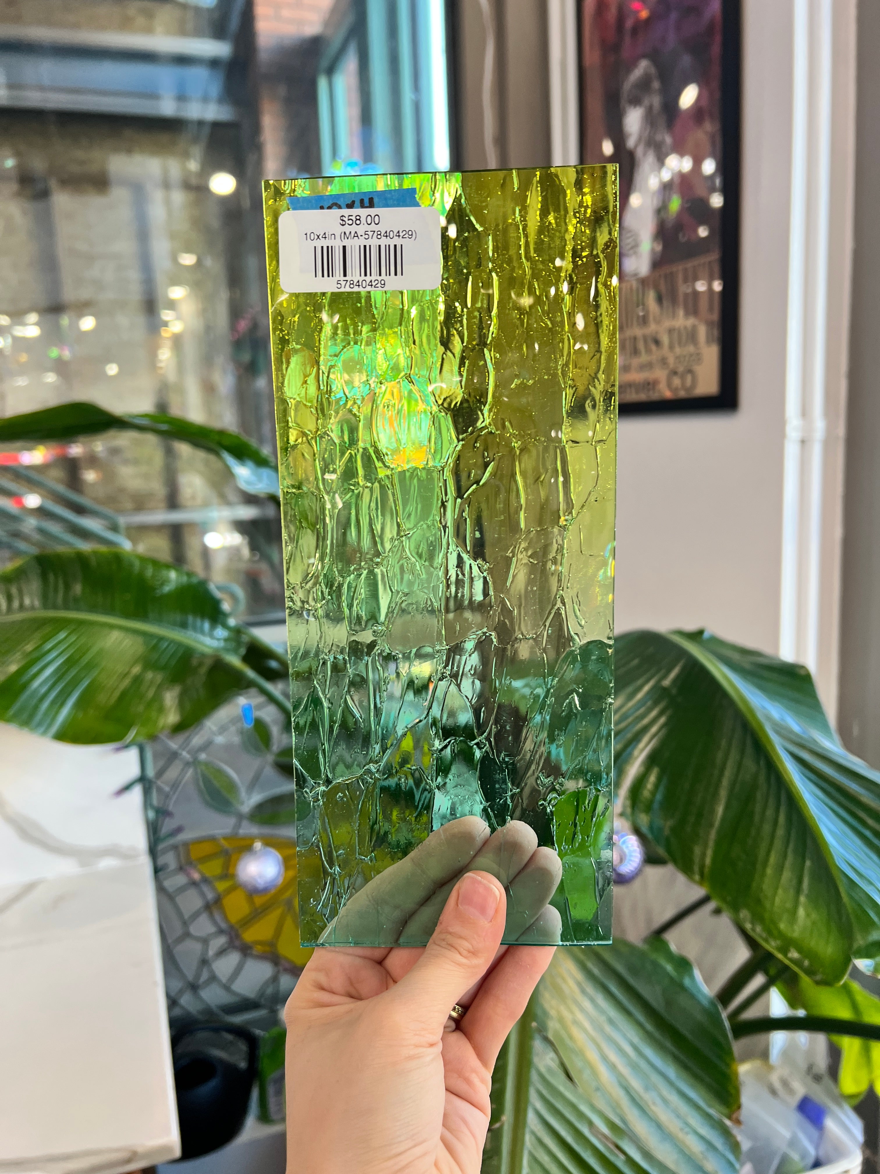 Lemoncello COGW by Monarch Sheet Glass Colorado Glass Works 10x4in (MA-57840429)