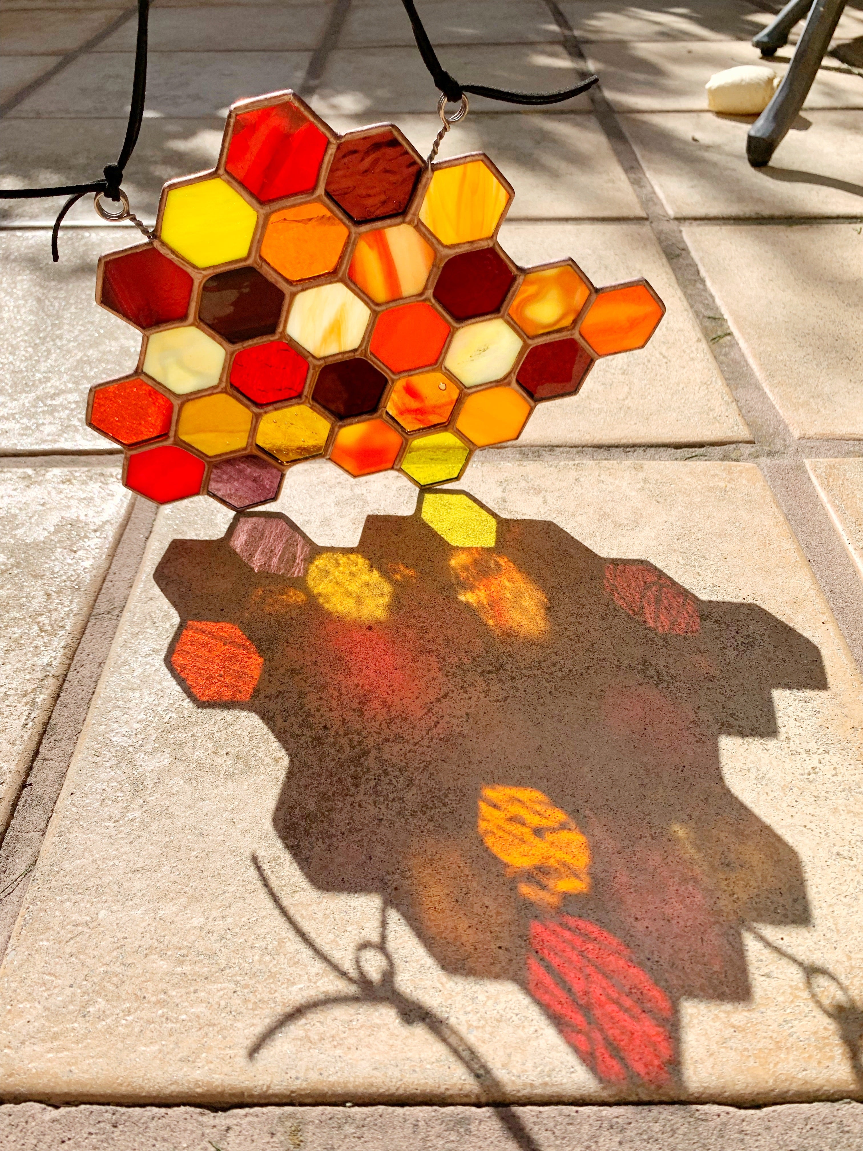 Made To Order Honeycomb Suncatcher