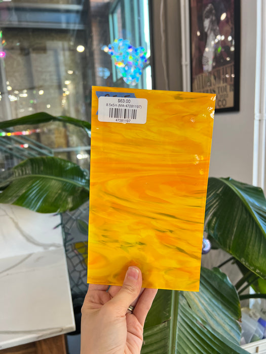 Ray of Sunshine COGW by Monarch Sheet Glass Colorado Glass Works 8.5x5in (MA-47281197)