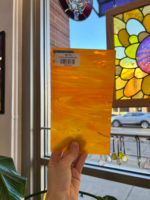 Ray of Sunshine COGW by Monarch Sheet Glass Colorado Glass Works