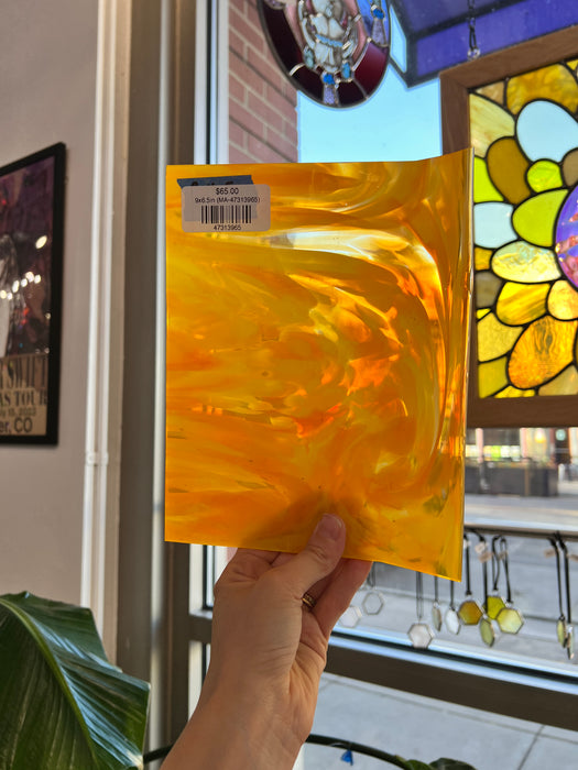 Ray of Sunshine COGW by Monarch Sheet Glass Colorado Glass Works