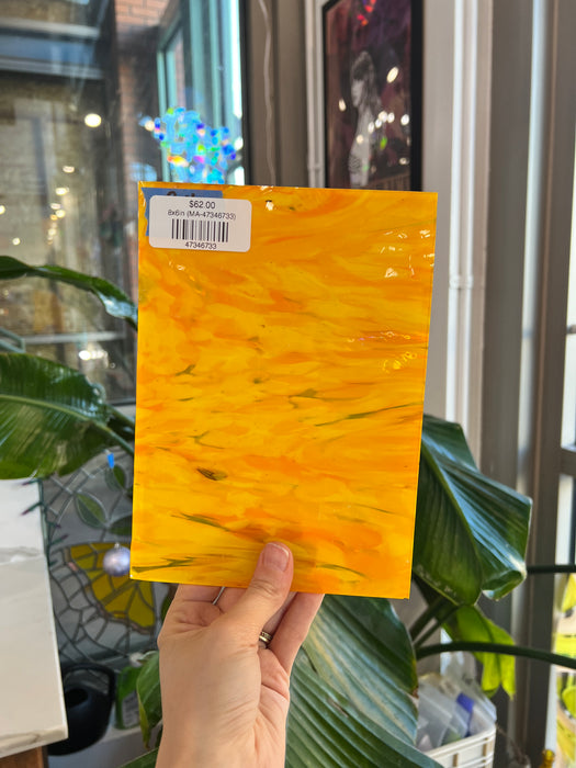 Ray of Sunshine COGW by Monarch Sheet Glass Colorado Glass Works 9x6.5in (MA-03369773)