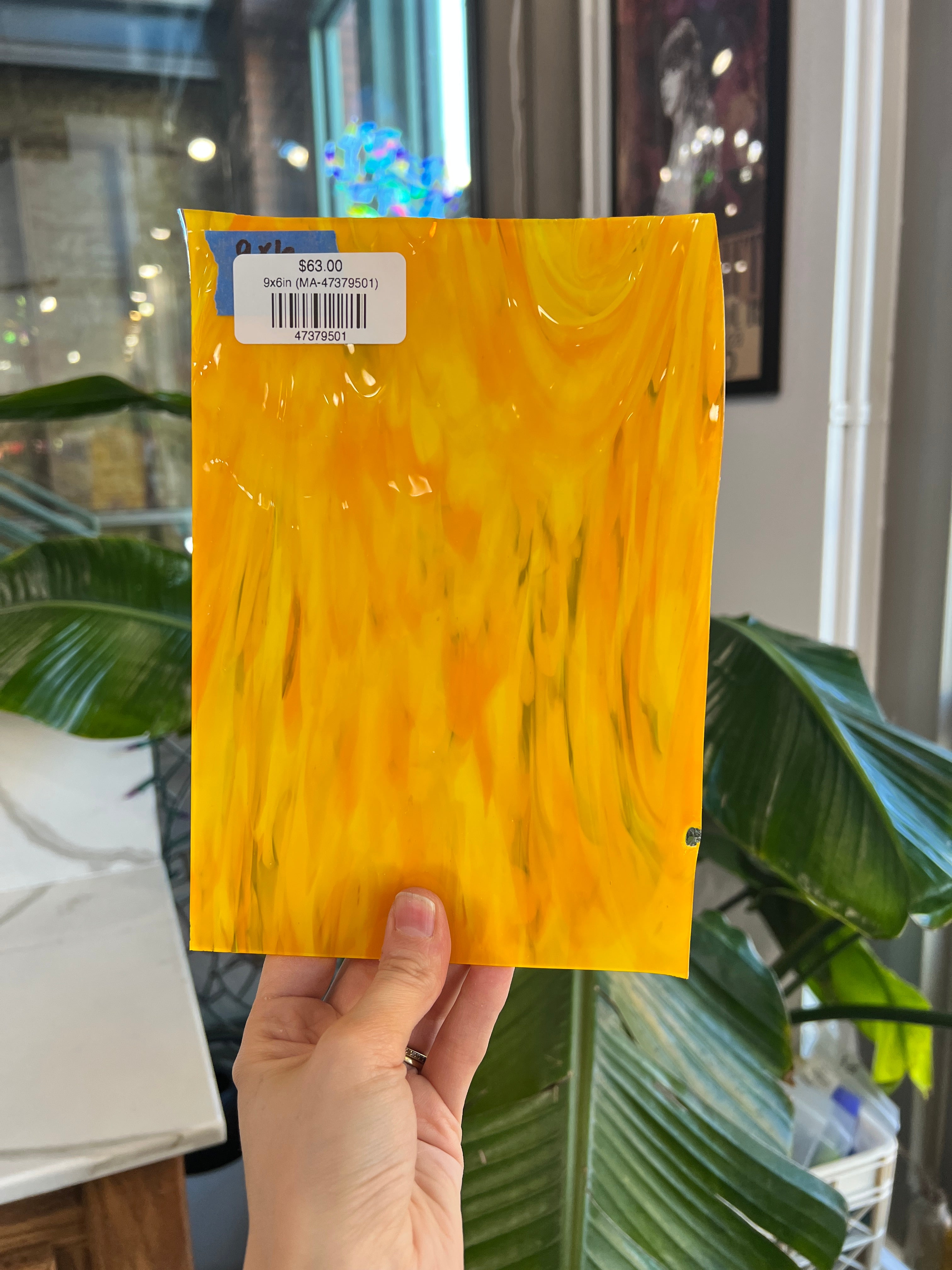 Ray of Sunshine COGW by Monarch Sheet Glass Colorado Glass Works 9x6in (MA-47379501)