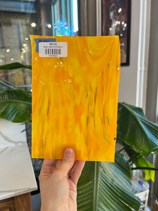 Ray of Sunshine COGW by Monarch Sheet Glass Colorado Glass Works 9x6in (MA-47379501)