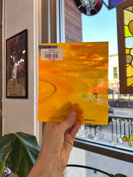 Ray of Sunshine COGW by Monarch Sheet Glass Colorado Glass Works