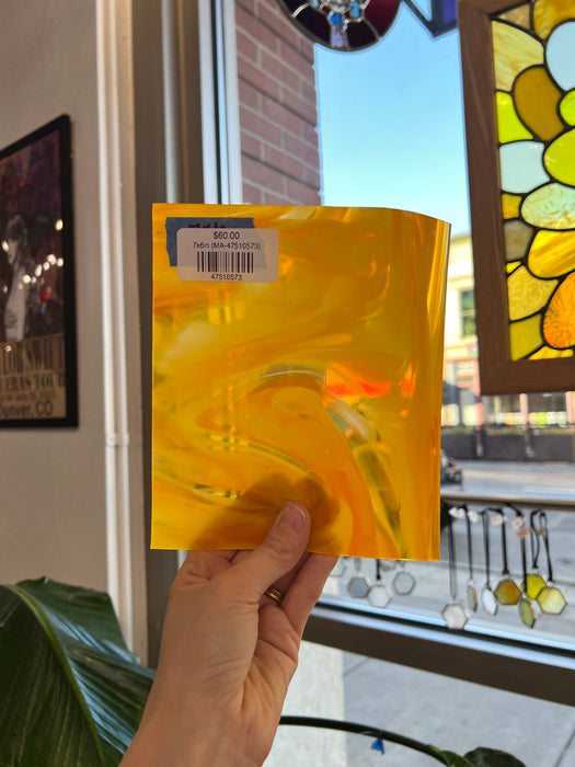 Ray of Sunshine COGW by Monarch Sheet Glass Colorado Glass Works